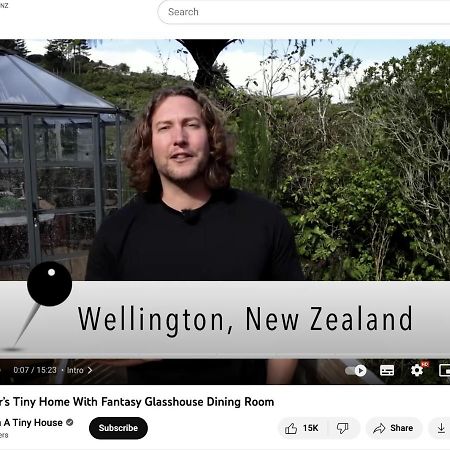 Tiny House With Greenhouse Dining Lower Hutt Zewnętrze zdjęcie
