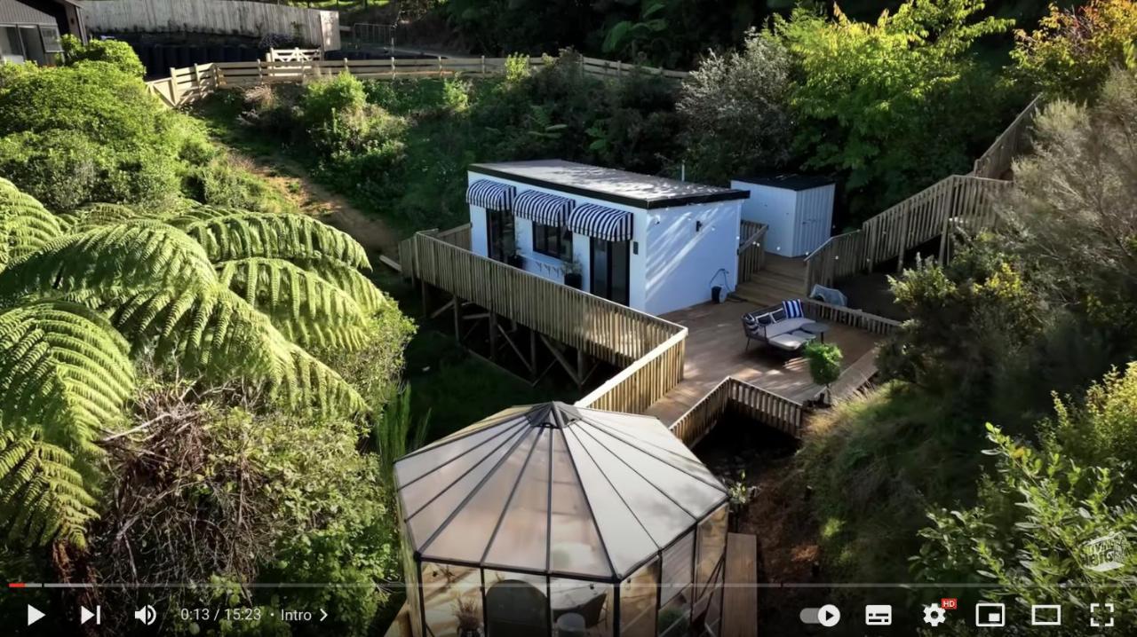 Tiny House With Greenhouse Dining Lower Hutt Zewnętrze zdjęcie